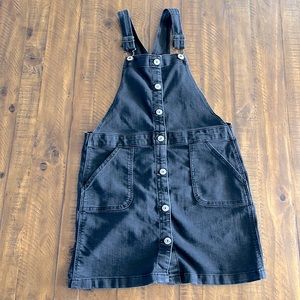 Girl’s Black Denim Jean Dress